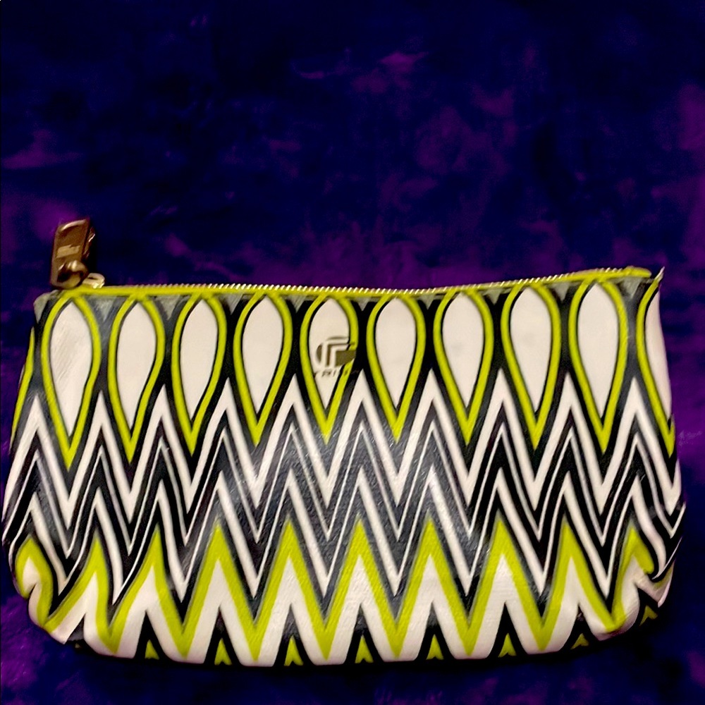 Stylish Women's Trina Turk Clutch with Zigzag Pattern